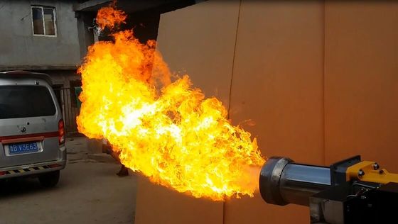 CHINA 900000 Kcal bereiteten Flammen-Stadiums-einfache Wartung l/h drei des Öl-Brenners 70-80 auf fournisseur