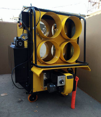 400000 Btu / h tragbare Luftheizung Doppelventilatorsystem ODM / OEM verfügbar