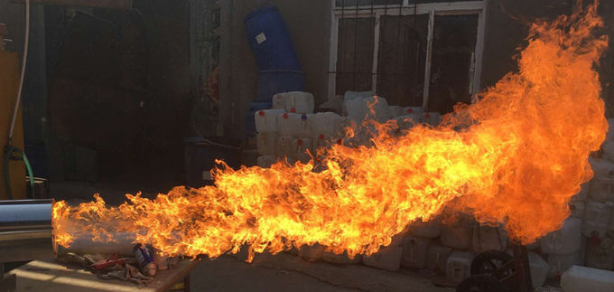 Patentierter rauchloser Siphon-Düsenölbrenner zweistufig mit Flammdetector 1