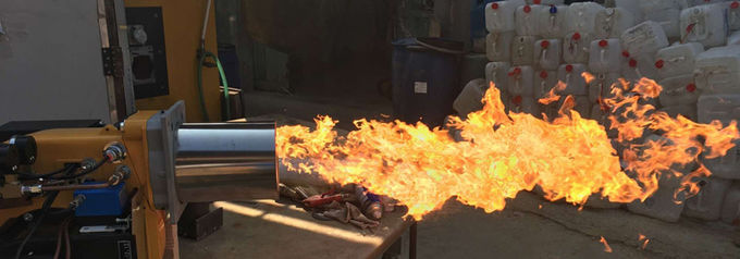 Patentierter rauchloser Siphon-Düsenölbrenner zweistufig mit Flammdetector 0