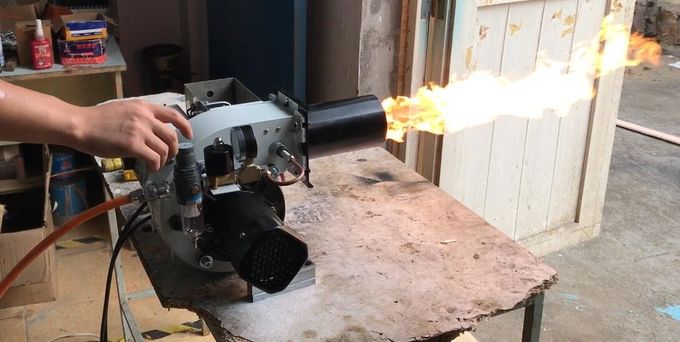 Wirtschaftlicher KV 03 Brennstoffölbrenner 90 mm Rohrdurchmesser für Ofen / Heizung 0
