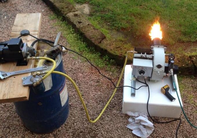 110 Volt Siphon Düse Ölbrenner 430 X 450 X 290 mm CE-Zertifizierung 0