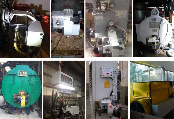 Tragbare 6-8 L / H Gebrauchtölbrenner, Garagenölbrenner Einfach zu warten 0