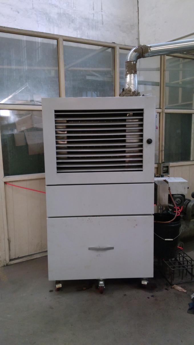 Ökofreundliche Speiseölheizung 12000 M3 / h Luftleistung Mit 0,6 Kw-Ventilatormotor 0