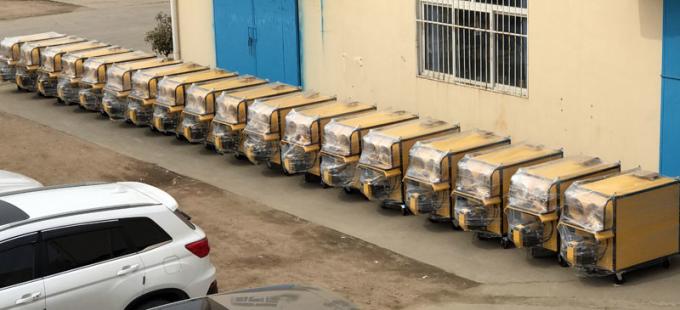 Zuverlässige Heizung für Flugzeugtriebwerke 2 x 250 mm Dia-Ausgang 0